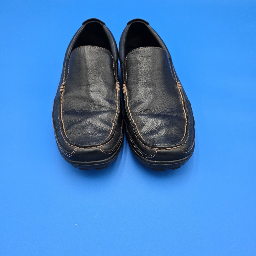 Cole Haan Tucker Venetian C03557 Men 11.5M Black‎ Leather Slip-On Casual Loafer